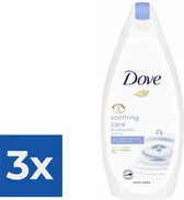 Dove Douchegel - Soothing Care Jojoba Oil 450 ml - Voordeelverpakking 3 stuks