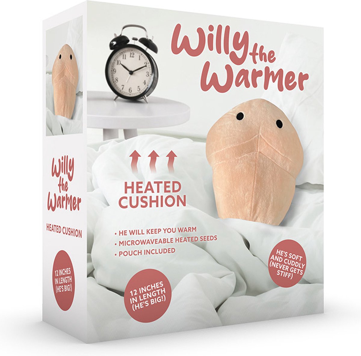 Goedkoopste Winning Willy the Warmer - Warmtekussen - Kruik - 30cm - Slaaphulpmiddel - Grappig Cadeau - 94434