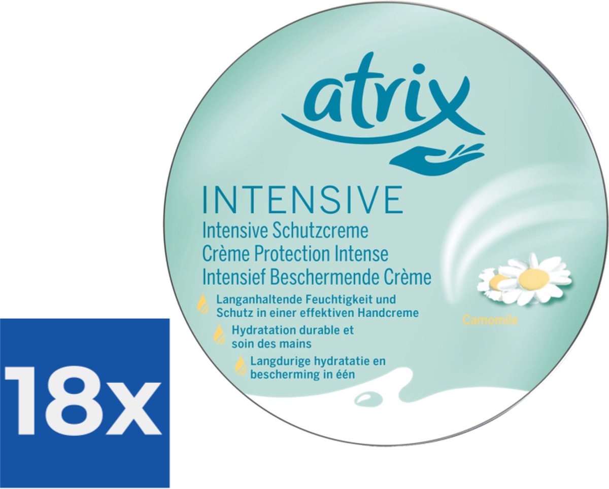 Atrix Intensief Beschermende Crème Handcrème - 250 ml - Voordeelverpakking 18 stuks