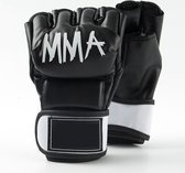 Livano MMA Handschoenen - Gloves - Sparring Handschoenen - Heren - Dames - Grappling - Bokshandschoenen - Taekwondo - Zwart - 4oz