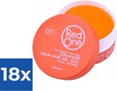 Redone Haarwax Hairwax - Aqua Orange 150ml - Voordeelverpakking 18 stuks