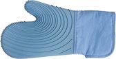 Livano Siliconen Ovenhandschoenen - Handschoenen - Ovenwanten - Barbecue - Hittebestendig - Blauw