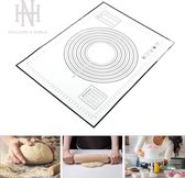Holland et Noble | Tapis de cuisson en Siliconen /tapis à pizza | 80 x 60 cm | Antidérapant