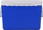 Koelbox 27 Liter Blauw - Compact en Draagbaar - 33x42.5x32 cm - Perfect voor Kamperen, Outdoor en Autoreizen
