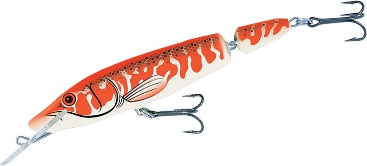 Salmo pike jointed floating deeprunner - 13 cm - albino pike