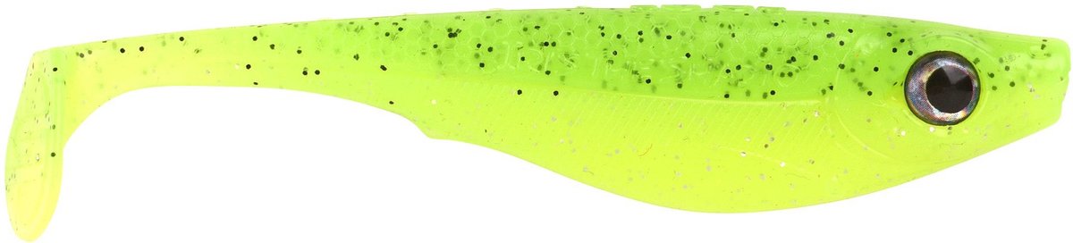 Spro Iris The Shad 8cm - Kleur : UV Lemon & Lime