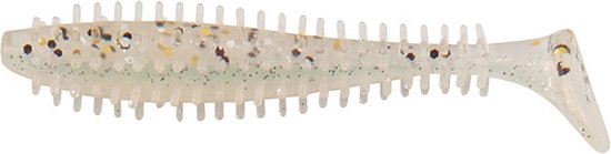Fox Rage Ultra UV Spikey Shad 9cm - Kleur : Salt ‘n Pepper van Fox Rage — afbeelding 2