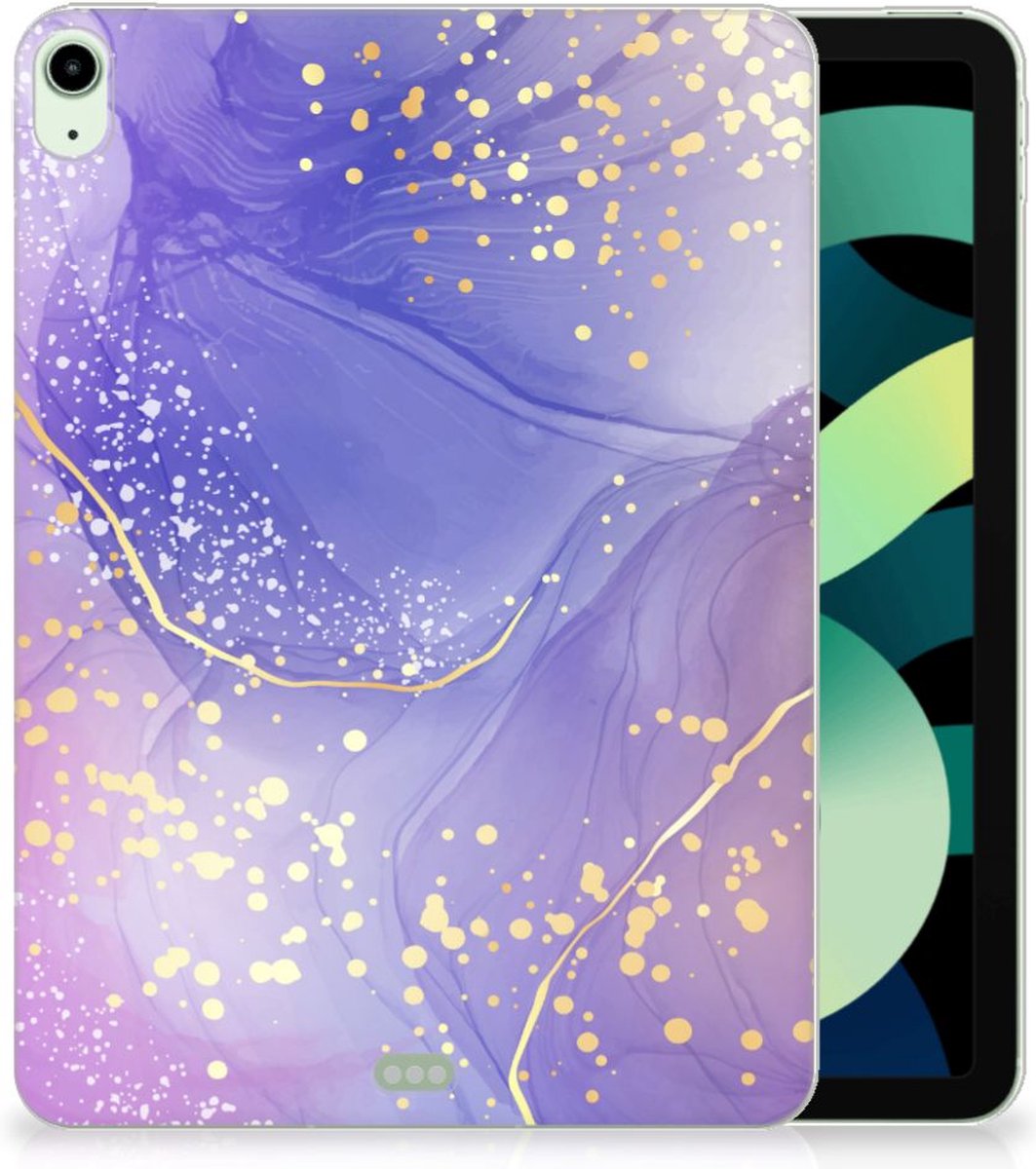 Tablethoes voor iPad Air (2020/2022) 10.9 inch Watercolor Paars