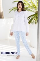 Barandi - Pyjama - Grijs/Blauw - Maat M