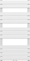 Bol.com belrad handdoekradiator panel maat 120x60cm kleur glans wit aanbieding