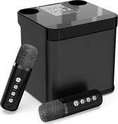 Karaoke set - 2 Draadloze Microfonen - Draagbare Karaoke Speaker - Bluetooth - Karaoke Microfoon Set