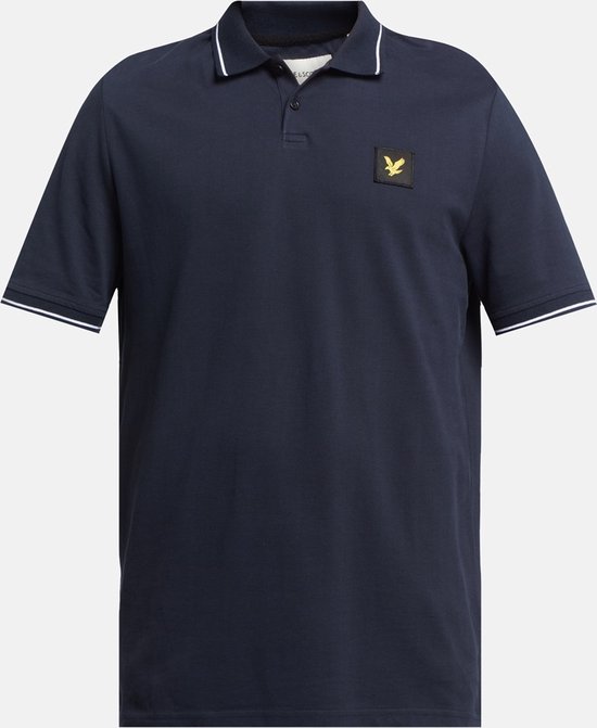 Lyle & Scott CT Casual Heren Polo (Maat S) Navy/Marine - Donkerblauw