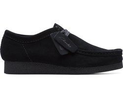 CLARKS WallabeeEVO Heren Veterschoenen - Suede - Zwart