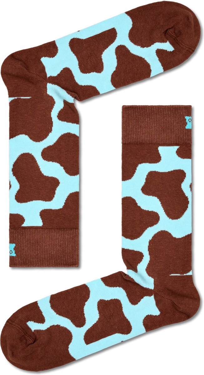 Happy Socks Cow Sock - unisex sokken - Unisex - Maat: 41 - 46