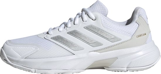 adidas Performance CourtJam Control 3 Tennisschoenen - Unisex - Wit- 42