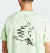 adidas Performance Running State Graphic T-shirt - Heren - Groen- XL