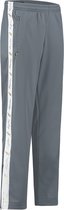 Pantalon australien avec garniture blanche gris acier et 2 fermetures éclair taille L / 50