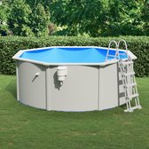 vidaXL - Zwembad - met - veiligheidsladder - 360x120 - cm