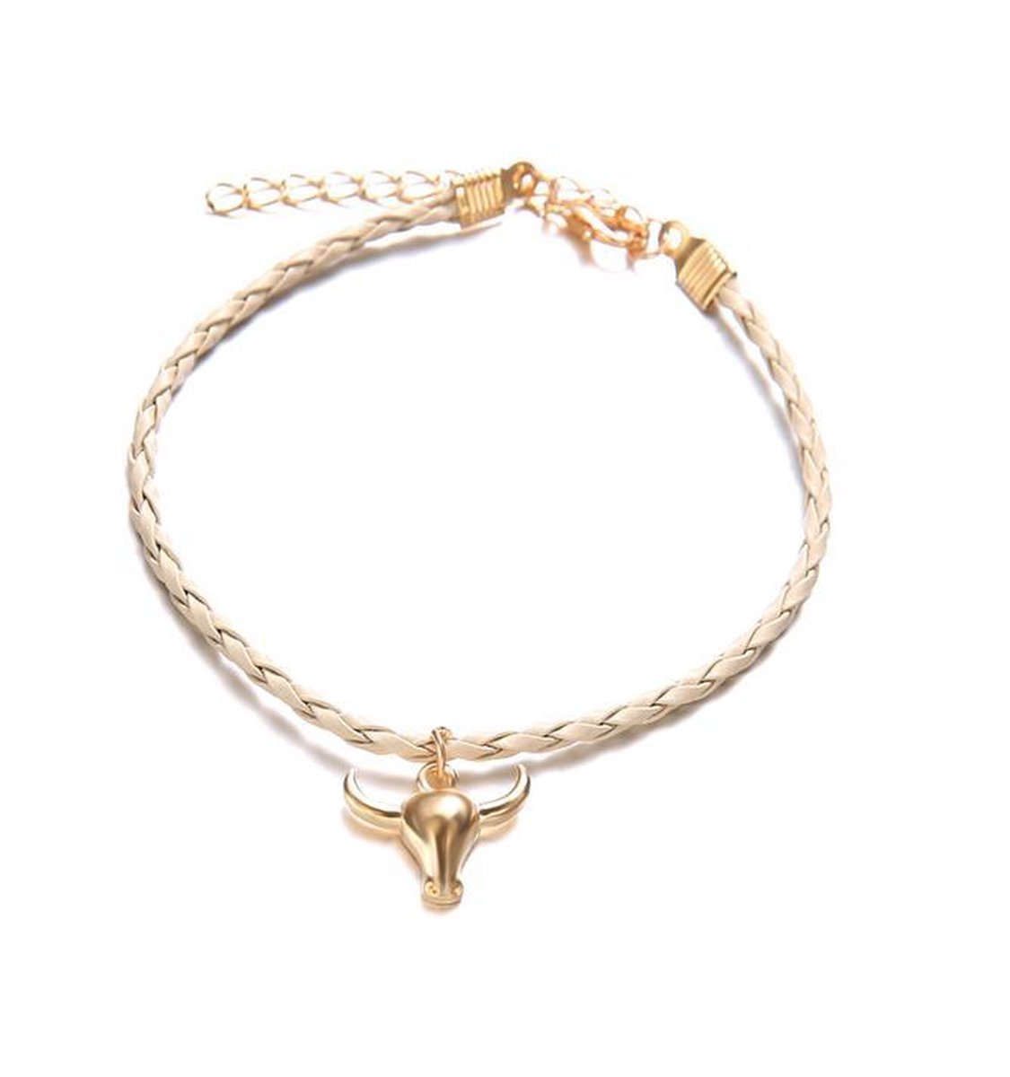 Jomide Armbandje Buffalo - Beige