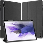 Dux Ducis Tablet Hoes Geschikt voor Samsung Galaxy Tab S9 - Dux Ducis Domo Bookcase - Zwart