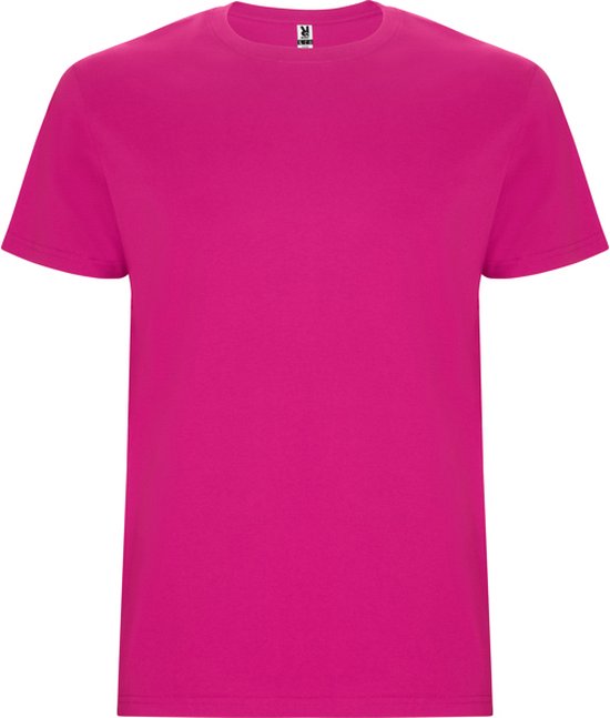 T-shirt unisex met korte mouwen 'Stafford' Roze - XL