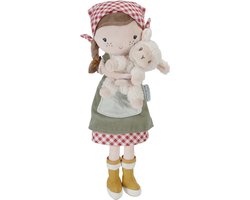 Product: Little Dutch - Knuffelpop Boerin Rosa - 35 cm, van het merk Little Dutch