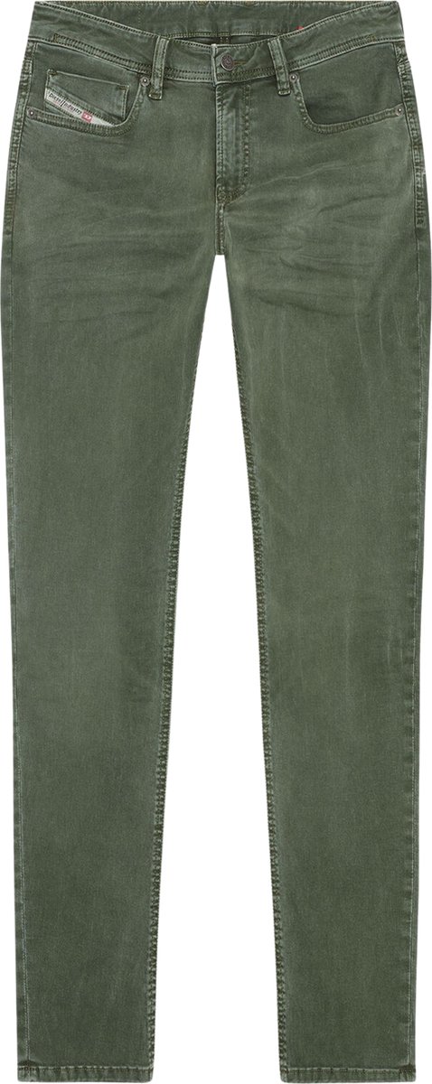 Diesel Jeans Groen Katoen maat 32/34 Sleenker jeans groen