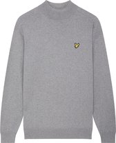 Lyle & Scott Roll neck jumper - mid grey marl