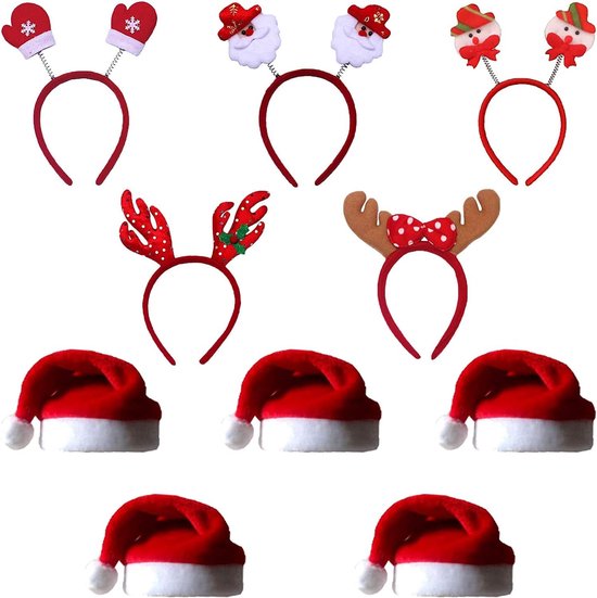 Bonnet De Père Noël Rouge Pour Enfants - Lot De 60 Pièces - Taille 26x38 Cm - Non Tissé - Pour Fête, école, Spectacle De Noël