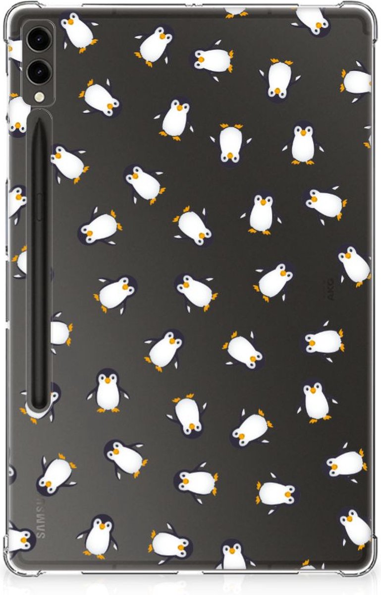 Hippe Hoes voor Samsung Galaxy Tab S9 Plus Pinguïn