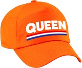 Queen pet / cap oranje - Koningsdag/ EK/ WK - Holland supporter petje / baseball cap