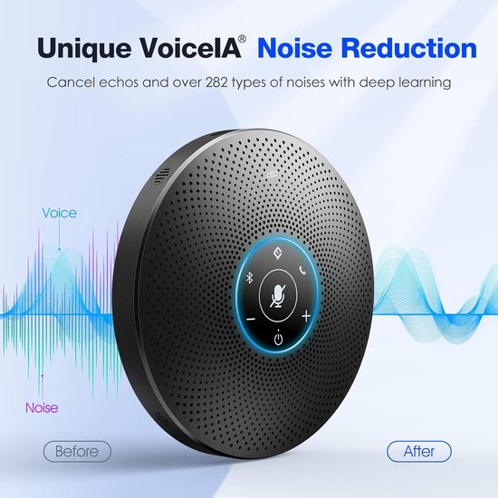 EMEET - M2 Max - Bluetooth Speakerphone - Ruisonderdrukking - Geschikt voor 15 Personen — afbeelding 2