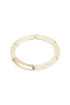 Jomide Tube Armband - Goud/Glitter - 8