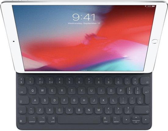 Apple toetsenbord voor Apple iPad 7 en iPad Air 4 - AZERTY Frans - Zwart |  bol