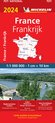 Nationale kaarten Michelin - Michelin Wegenkaart 721 Frankrijk 2024