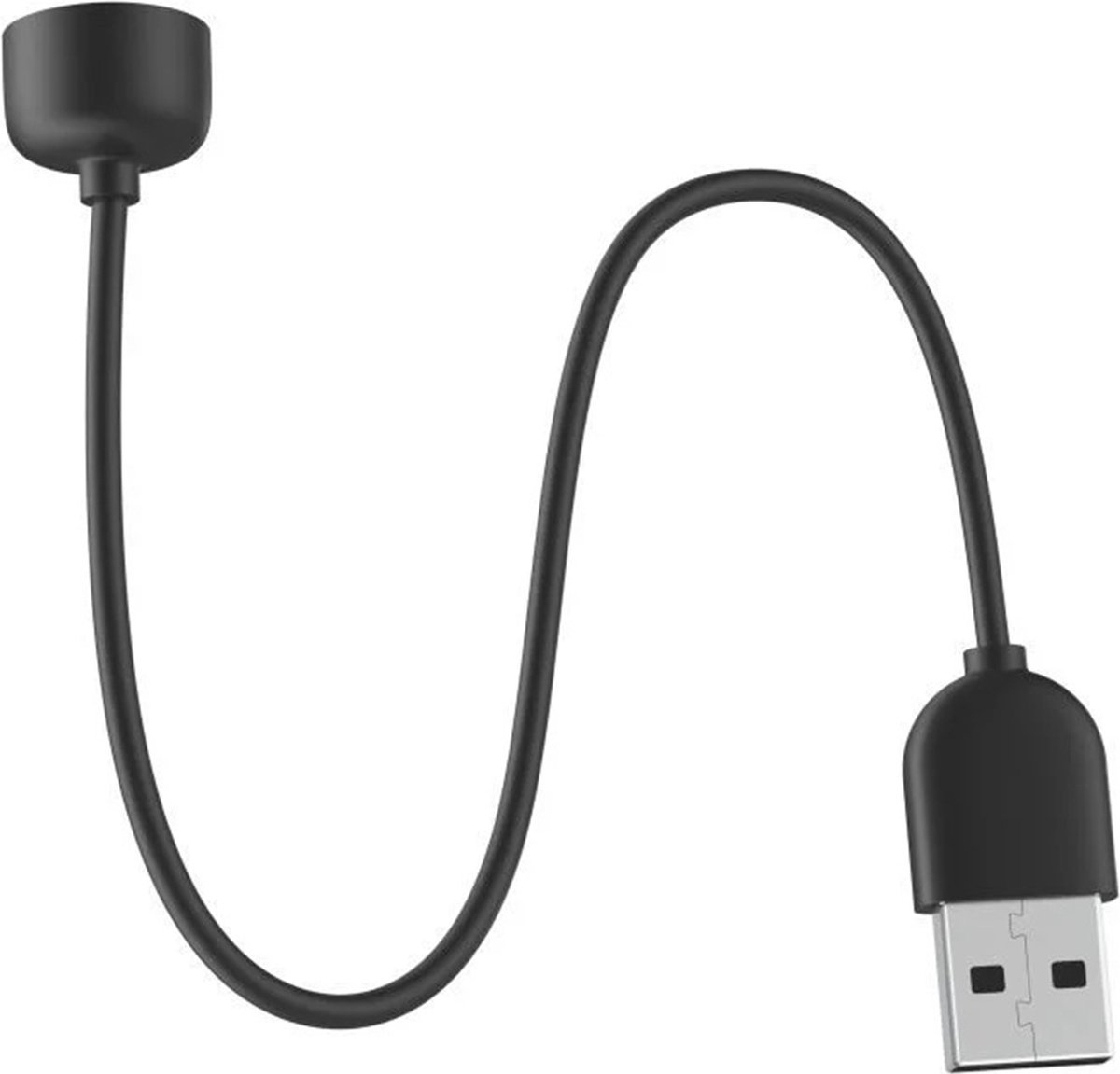 Originele Xiaomi Mi Smart Band 5 Laadkabel (USB-A) - Zwart