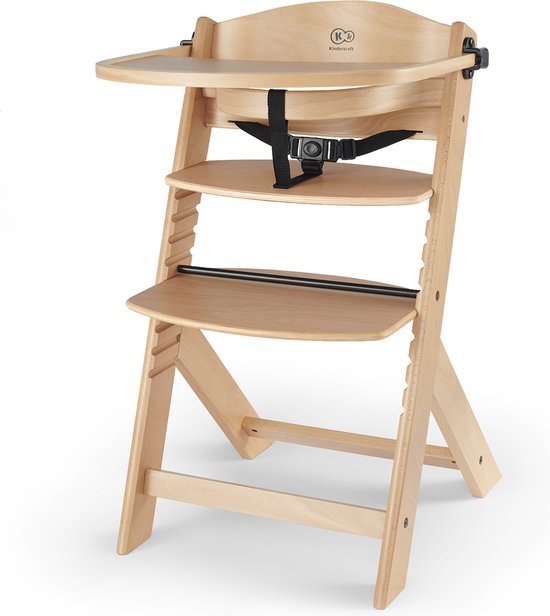 Kinderkraft ENOCK Houten Kinderstoel 3-in-1