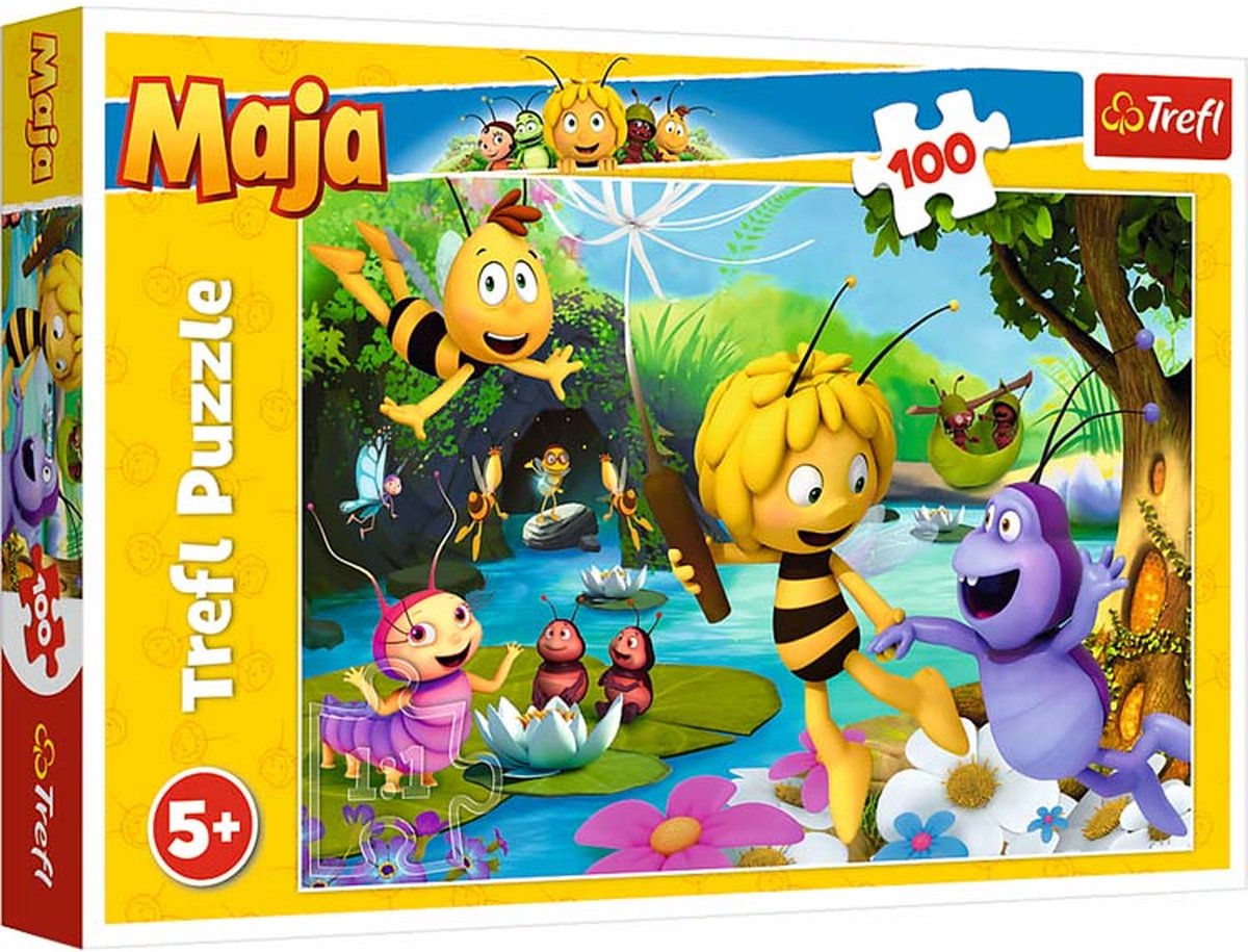 Puzzle enfant Maya de Bij 5+ 100 pièces