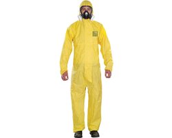AlphaTec® 2300/132 - Chemische bescherming,Waterdichte overall,XL,Geel