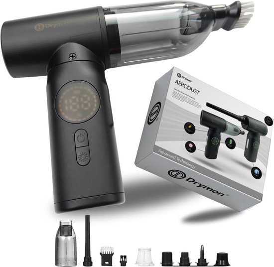 Drymon® Aerodust Kruimeldief met Krachtige 120W Motor - Drymon® - €49,95