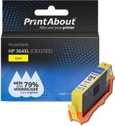 PrintAbout huismerk Inktcartridge CB325EE (364XL) Geel Hoge capaciteit geschikt voor HP