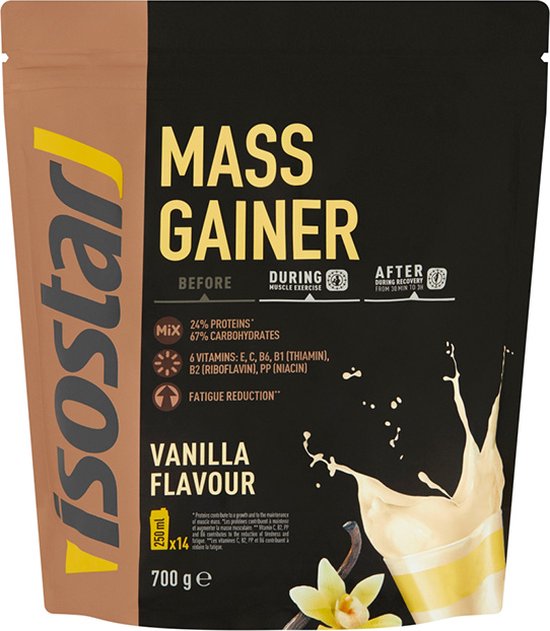 Isostar Mass Gainer powder Vanilla 700g - Isostar