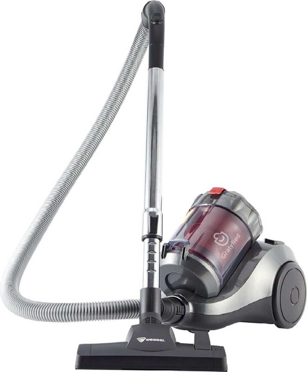 Gratyfied Stofzuiger Zonder Zak - Vacuum Cleaner Huisdieren - HEPA Filter - 800W