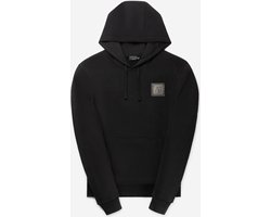AB Lifestyle - Hoodie - Slim-Fit Metal Hoodie | Jet Black - Heren - Maat: L