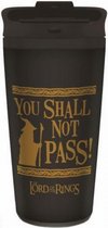 THE LORD OF THE RINGS (YOU SHALL NOT PASS) METAL TRAVEL MUG