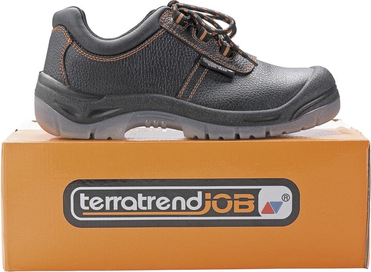 Terratrend Job Sicherheitsschuh Schwarz/Orange-43