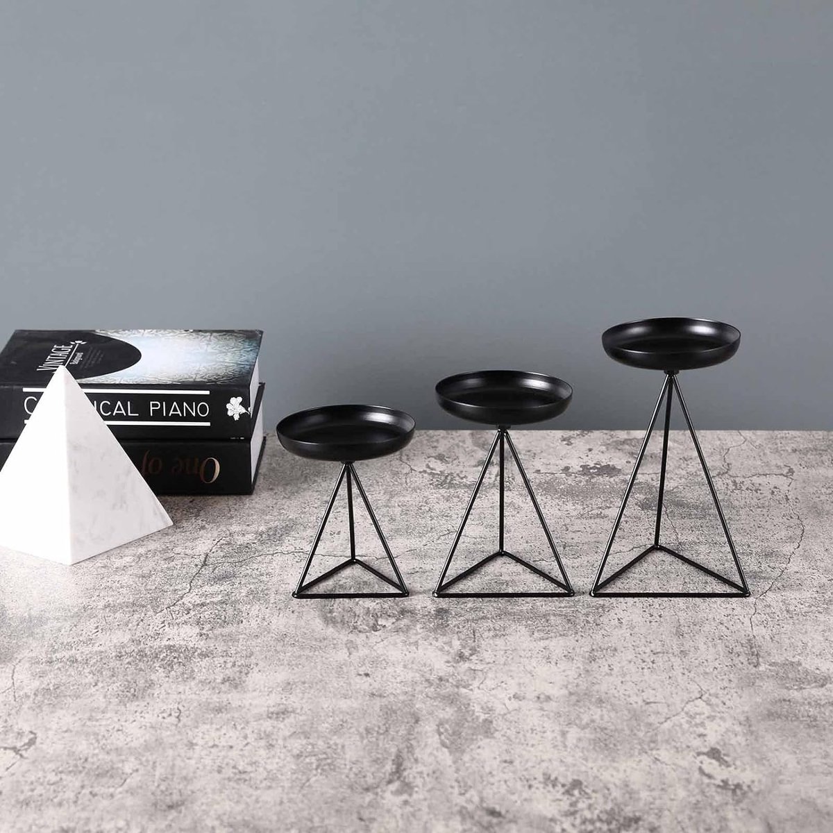 Nuptio Zwarte Kandelaars voor Kandelaars: Taps Toelopende Kandelaar Goud, Vintage Kaarsen Stok Stand Tafel Middelpunt Decoraties voor Bruiloft Verjaardagsfeestje Kerst Halloween Eetkamer, 2 Stuks