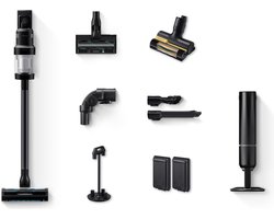 Samsung VS28C9784QK/EU steelstofzuiger & elektrische bezem 2-in-1-steelstofzuiger Batterij/Accu Droog Zakloos 0,5 l Zwart