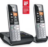 GIGASET Comfort 500A duo DECT draadloze telefoons - 2 handsets - antwoordapparaat - geen Nederlandse ondersteuning!