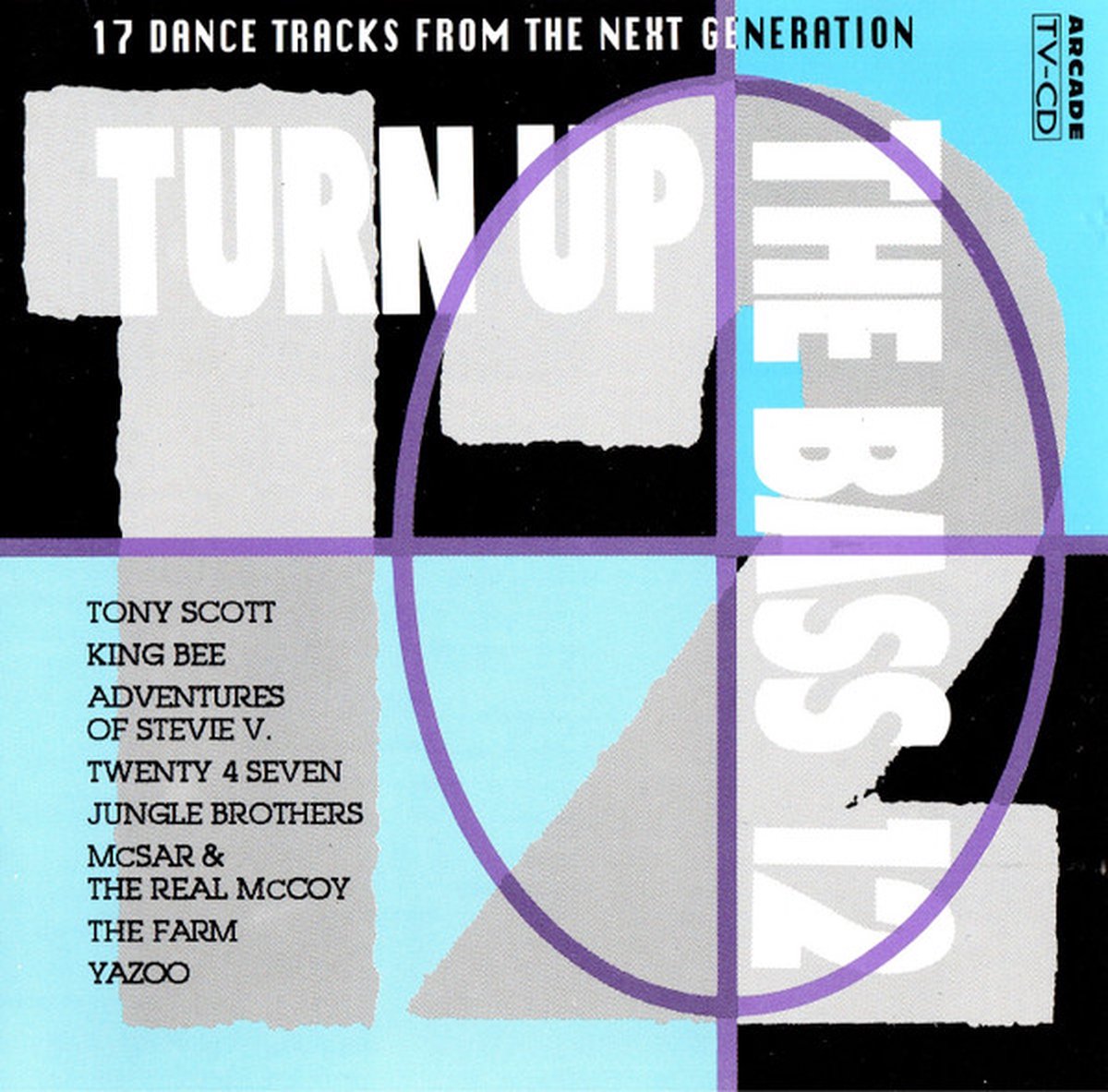 Turn Up The Bass - Volume 12 - Arcade TV-CD 1991